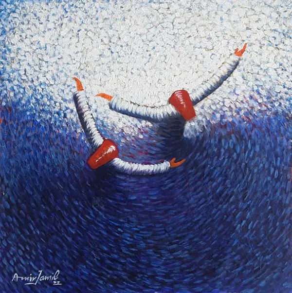 Oil Paint Figurative Painting 3409