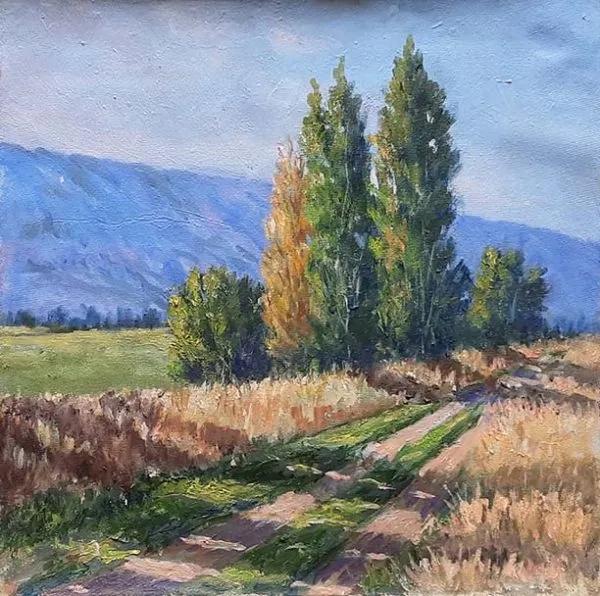 Oil Paint Landscape Painting 3464