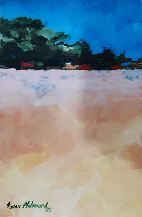 Water Color Landscape Painting 4775