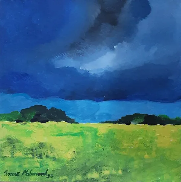 Water Color Landscape Painting 4776