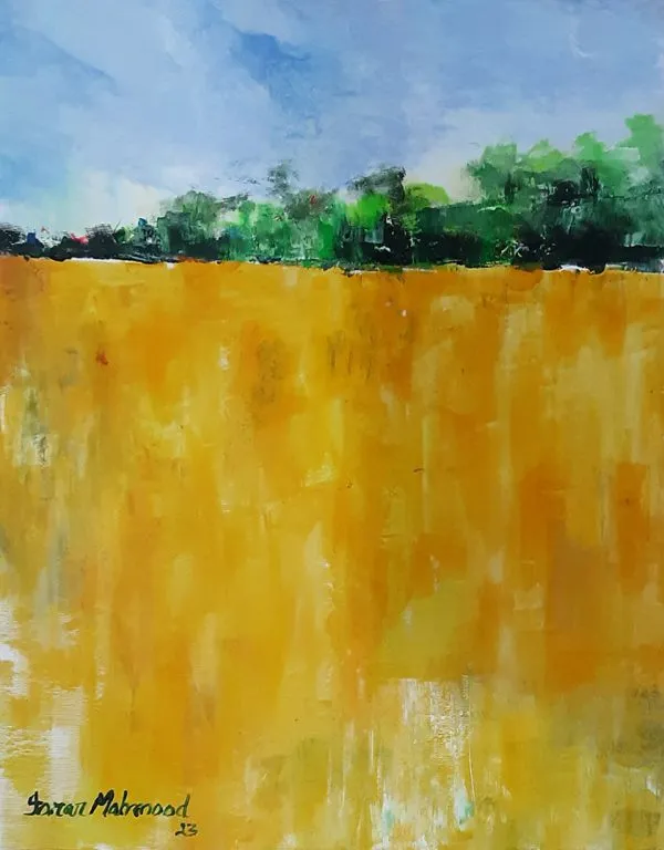 Water Color Landscape Painting 4780