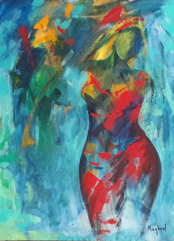 Oil Paint Figurative Painting 1756