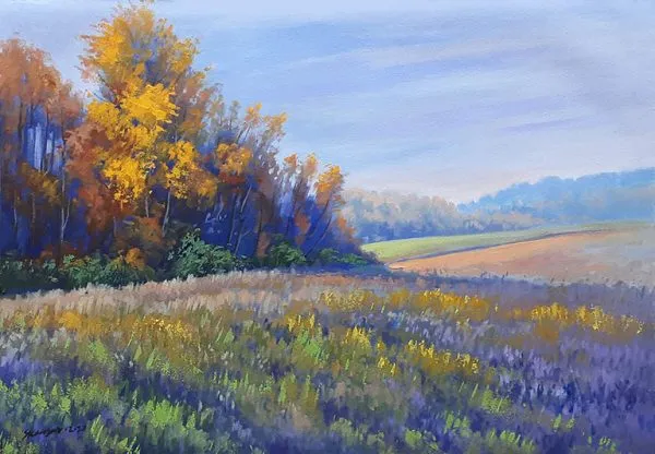 Oil Paint Landscape Painting 4457