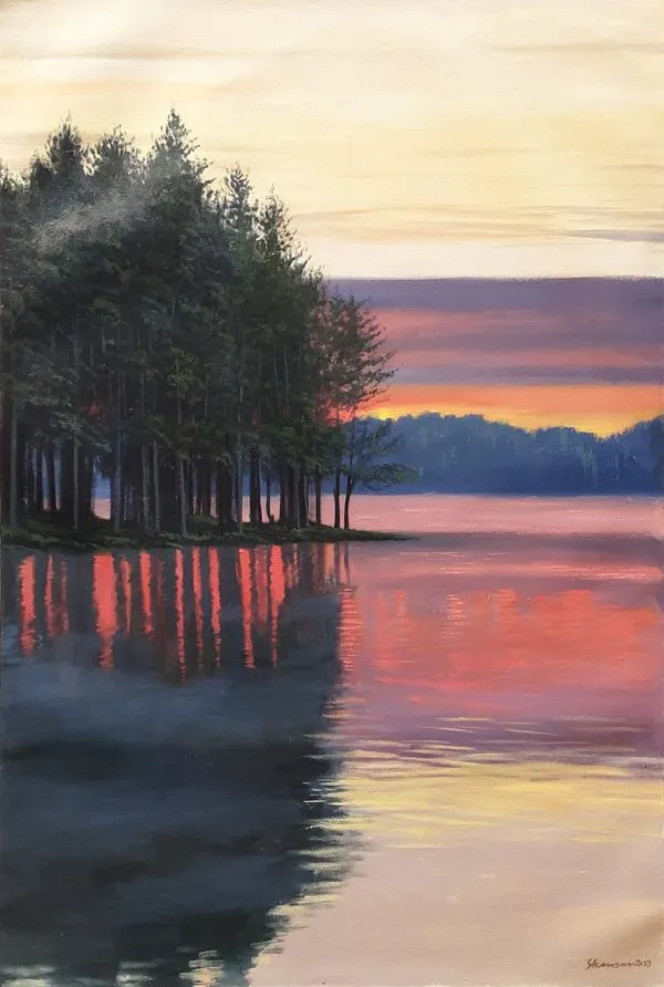 Oil Paint Landscape Painting 4795