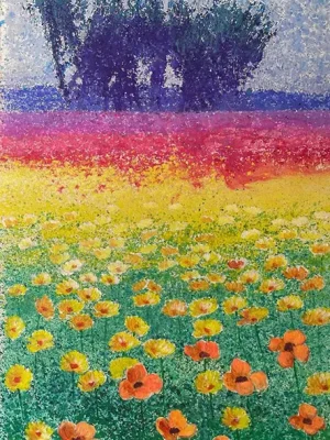 Landscape, Acrylic on Canvas