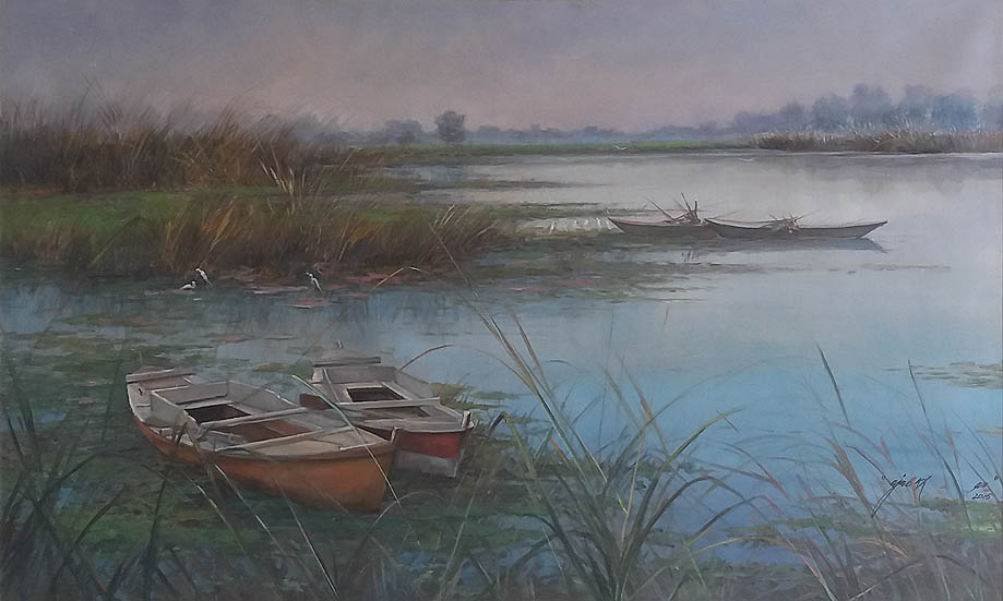 Classical Landscape Painting 0497