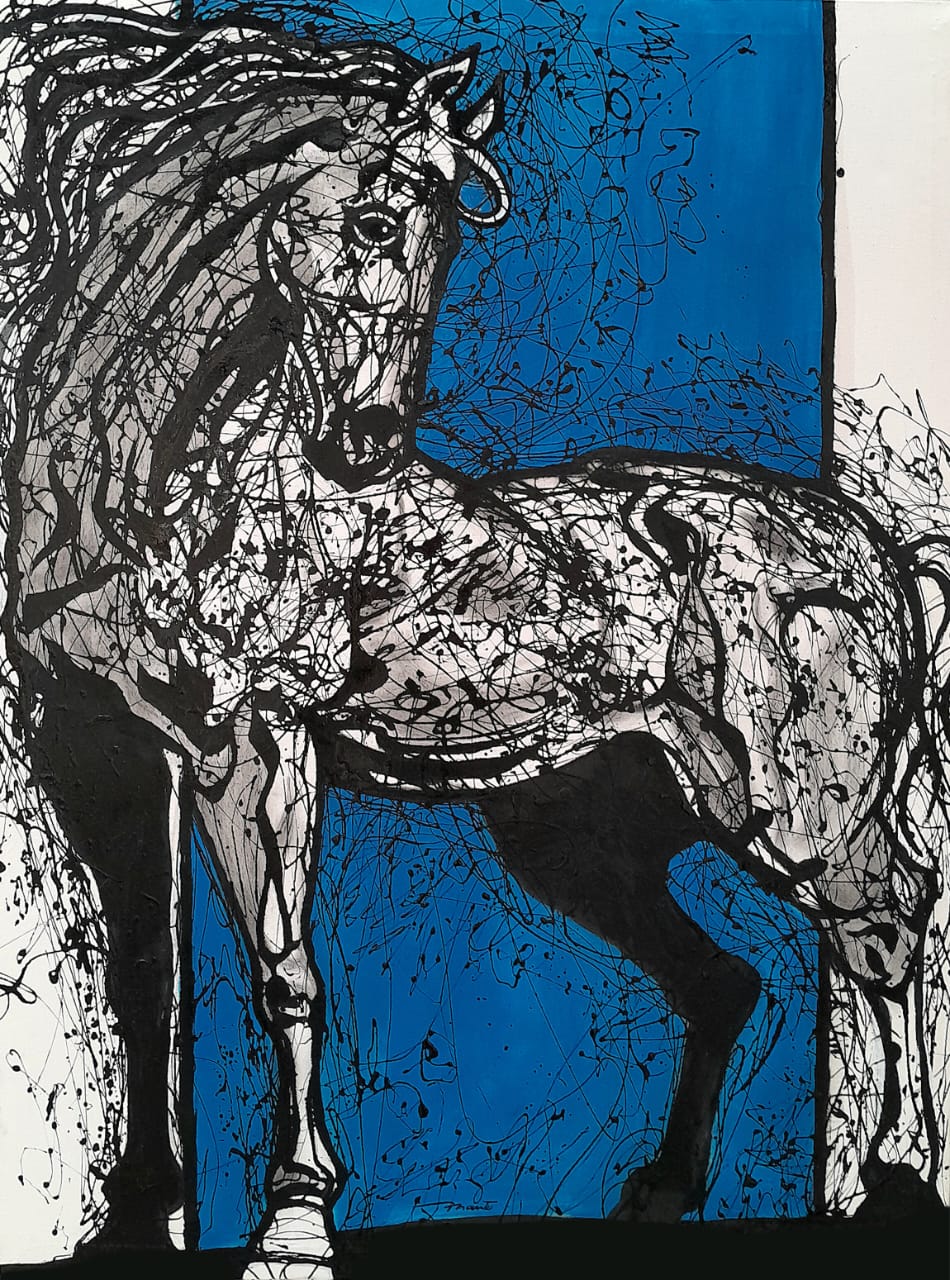 Abstract Horse 6373