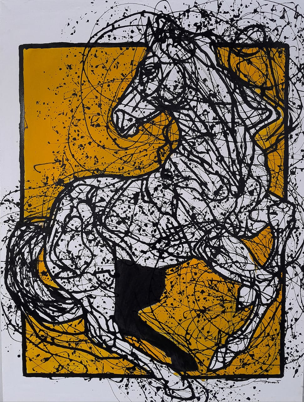 Abstract Horse 6375
